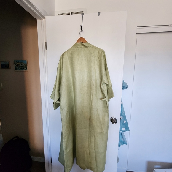 Le Jacquard Français vintage bath robe - Picture 4 of 7
